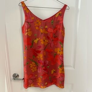 Vintage Sigrid Olson Flower Shift Dress